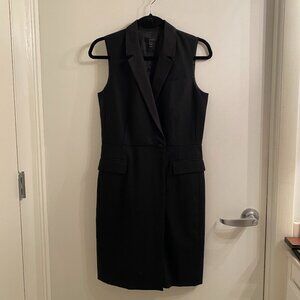 JCrew Sleeveless Tuxedo Dress